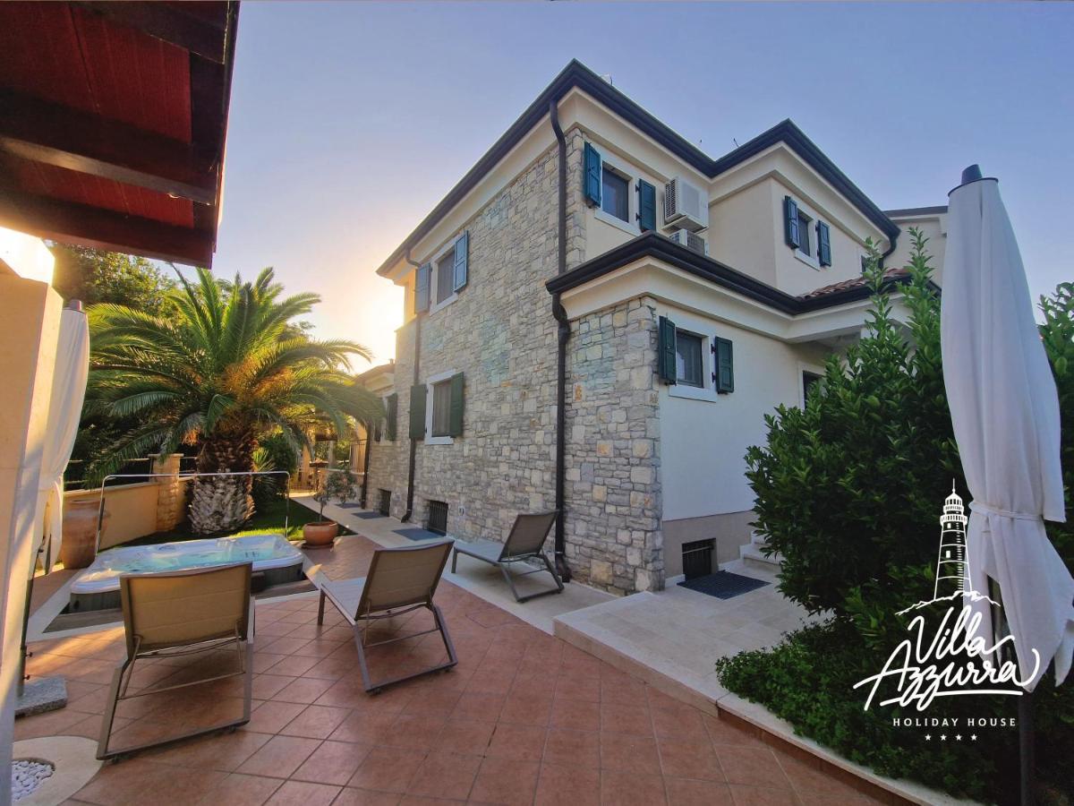 Villa Azzurra Basanija Bagian luar foto