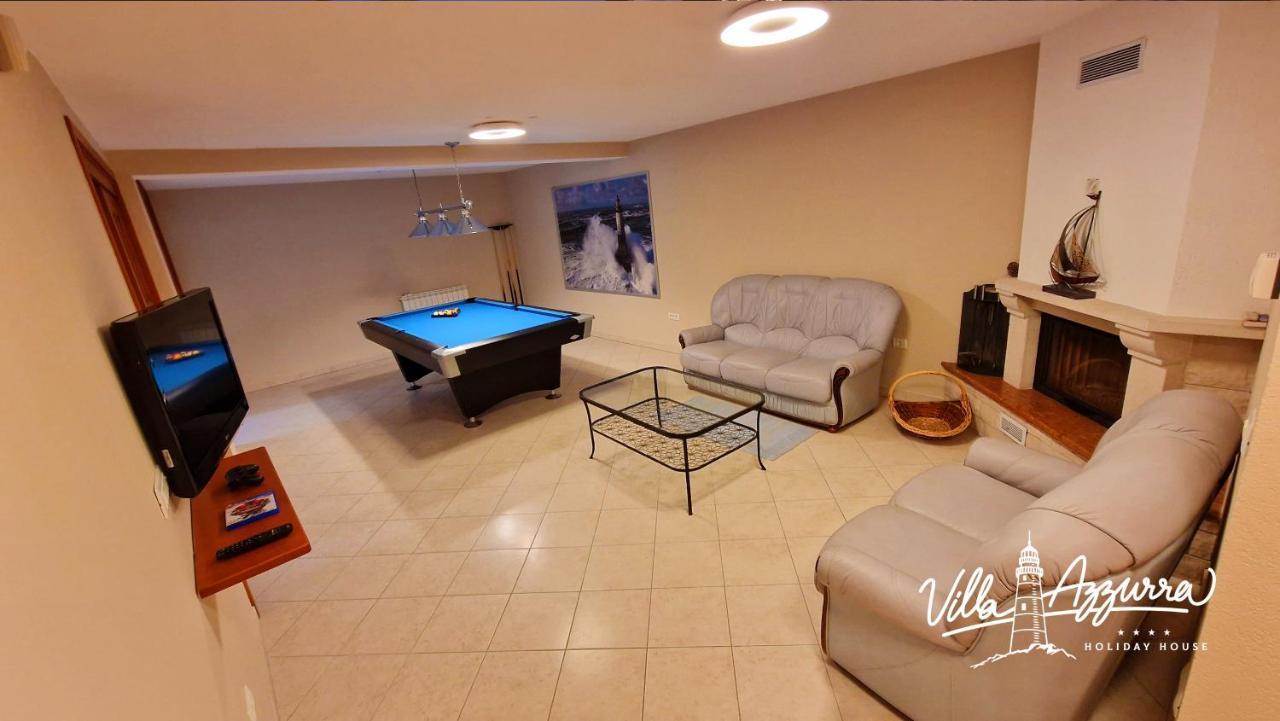 Villa Azzurra Basanija Bagian luar foto