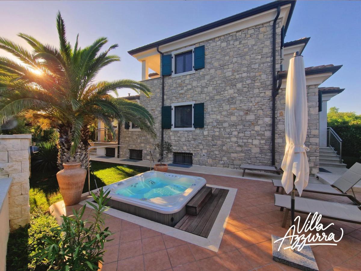 Villa Azzurra Basanija Bagian luar foto