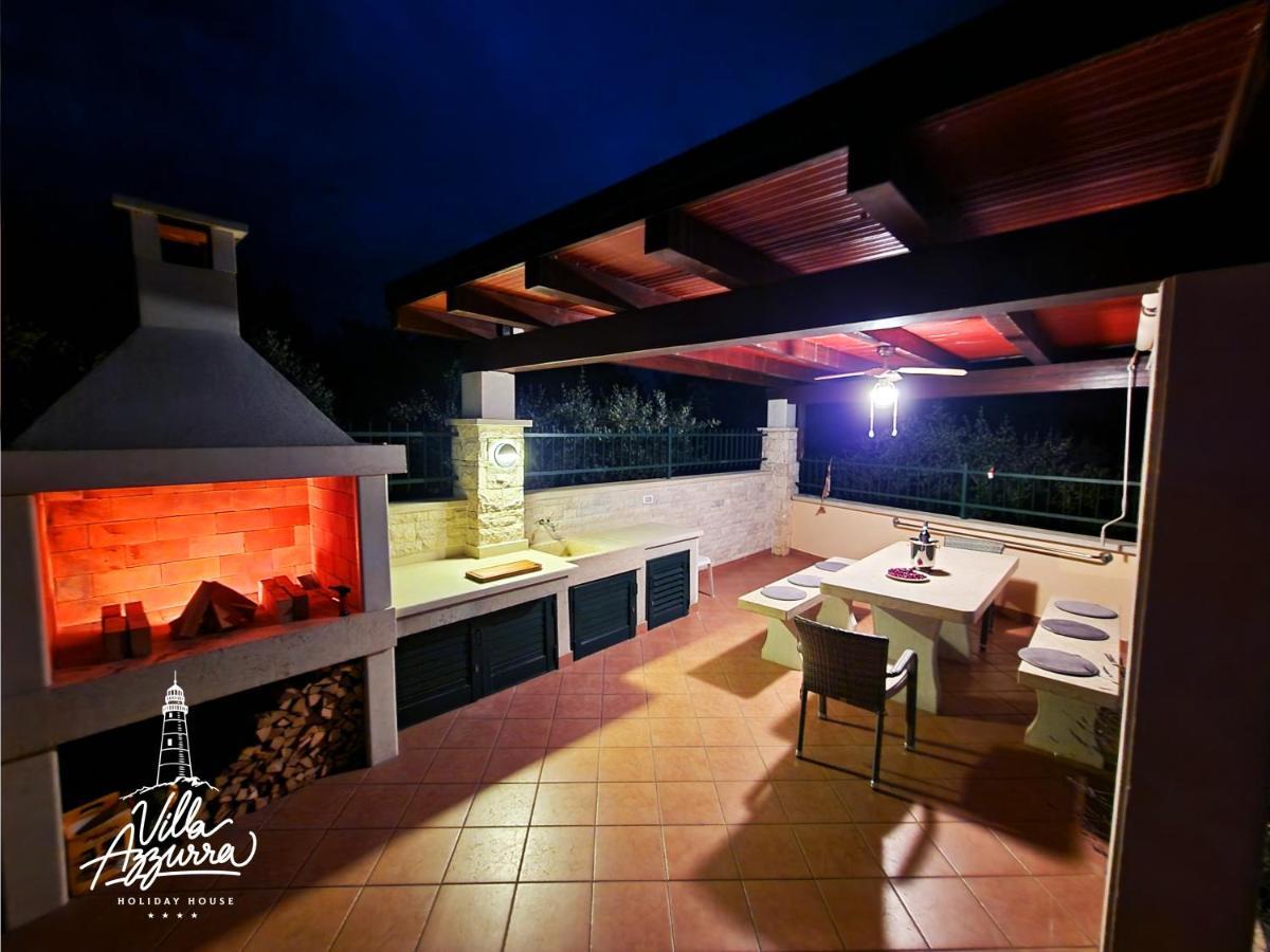 Villa Azzurra Basanija Bagian luar foto