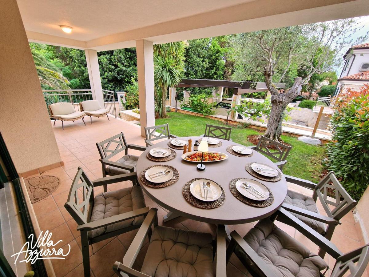 Villa Azzurra Basanija Bagian luar foto